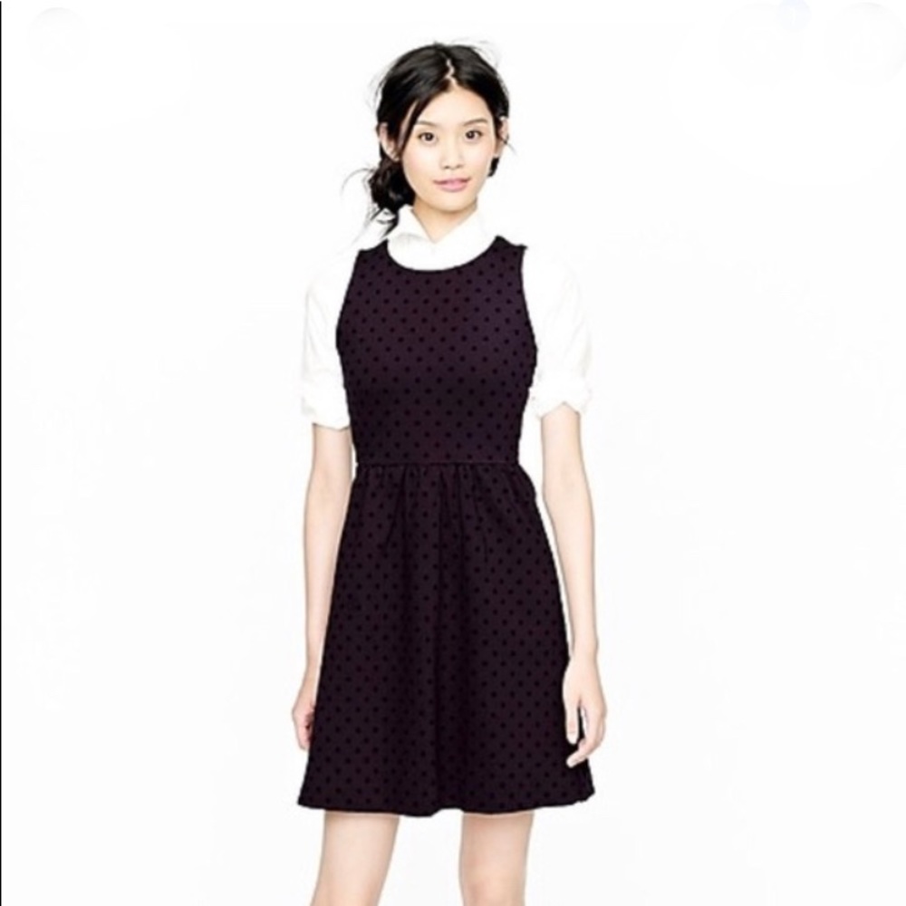 J. crew Black Ponte sleeveless dress